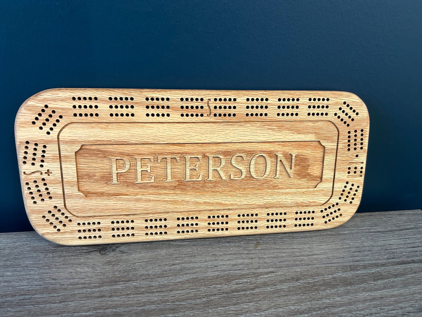 Cribbage Board - Engraved Custom