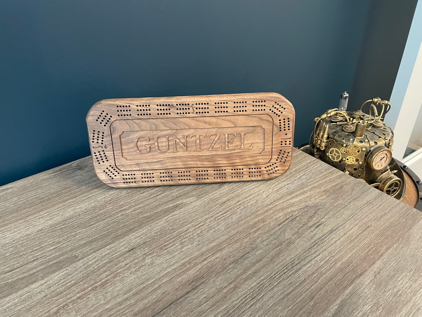 Cribbage Board - Engraved Custom