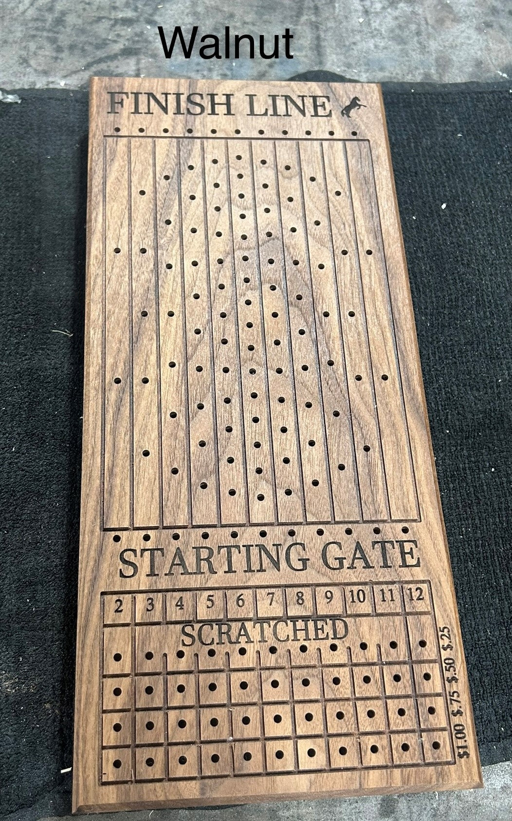 horse-racing-game-ta-hardwoods for Free Printable Horse Race Game Board Template Horse Racing Game – TA Hardwoods for Free Printable Horse Race Game Board Template